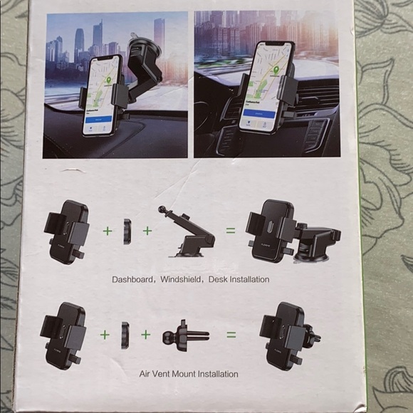 FLOVENT 2n1 Car Phone Mount - Picture 2 of 9